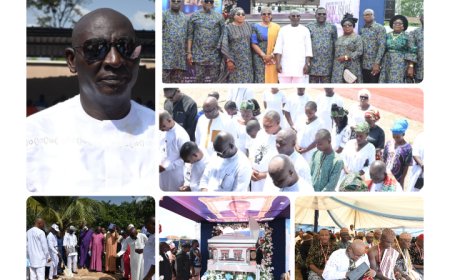 Day C' River Env. Comm Buries Brother in Grand Style As Tributes, Condolences Pour-in