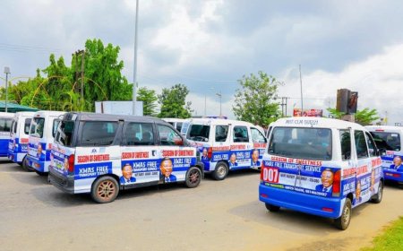 C/River Residents Commend Gov. Otu for Free Transport Scheme
