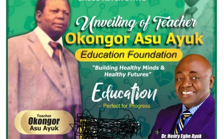 Etomi School Hails C’River Health Commissioner, Dr. Ayuk, for Scholarship Support