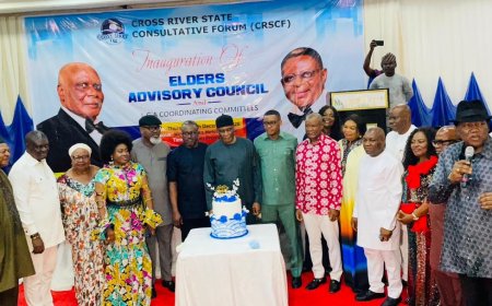 Gov Otu Unveils Elders Advisory Council to Strengthen Governance in Cross River