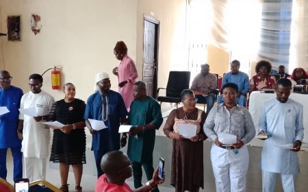 UNICAL Cooperative Society Inaugurates New EXCO Leadership