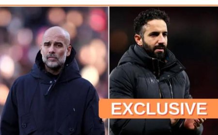 Man City and Man United are set to battle for Premier League defender