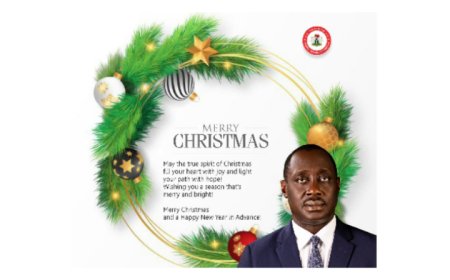 Jarigbe Preaches Peace, Unity at Christmas