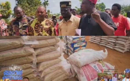 C'River State Lawmaker, Bisong, Spreads Season of Sweetness With Christmas Gifts  To Constituents
