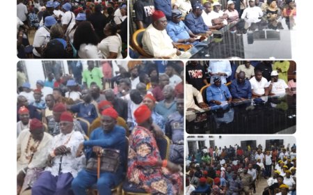 YULETIDE: SEN ETENG CELEBRATES WITH ETUNG LGA, DOLES OUT N12.5M, 200 BAGS OF RICE