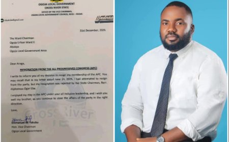 Ogoja Vice Chairman Yakubu Dumps APC