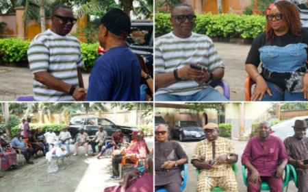 Duke Celebrates Christmas with Assembly Colleagues, Shares Cash,Gifts