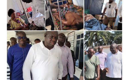 Christmas Relief as Senator Eteng Clears Hospital Bills  Of Patients in Abi, Obubra