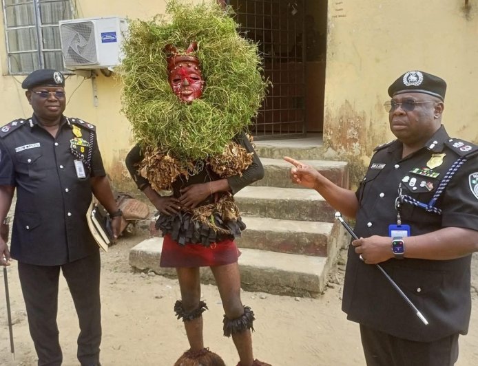Akwa Ibom: Police Crack Down on Ekpo Masquerade After Ban by Govt