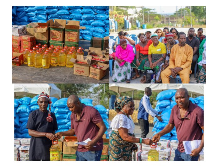 Yuletide: Rep Igariwey, NEMA Distribute Relief Materials to Flood Victims in AFIKPO North Communities