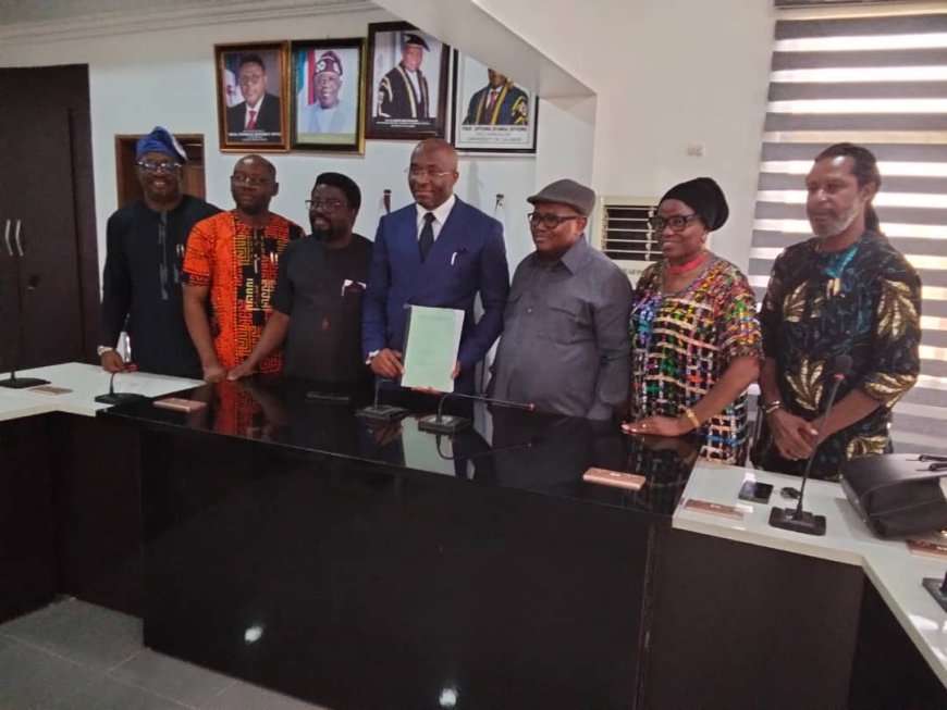 Kalu Assures UNICAL of Greater Collaboration, as VC Commends His National Impact