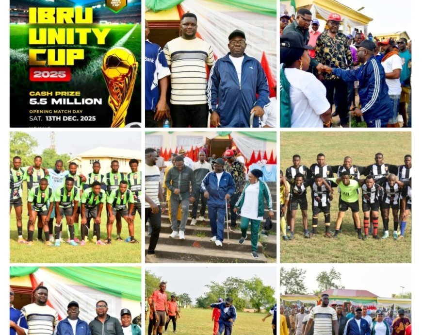 Ebonyi State: 2025 Ibru Unity Cup Kicks off in Afikpo LGA As 16 Teams Compete For Over N5m Prize Money
