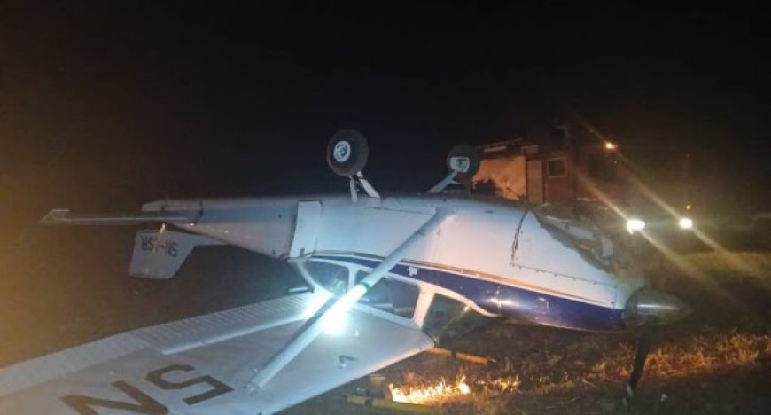 CESSNA Plane Crashes At Owerri Airport
