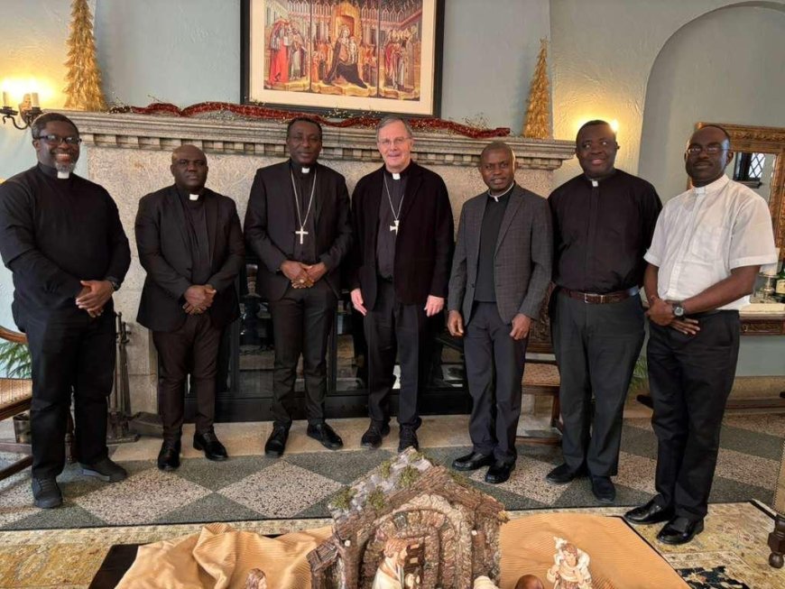 AUX Bishop of Calabar embarks on Visit to the United States