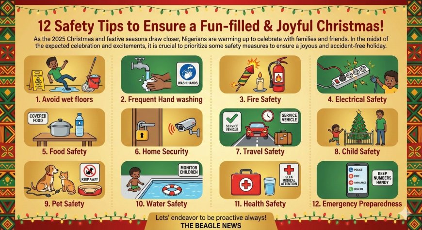 12 Safety Tips to Ensure a Fun-filled & Joyful Christmas