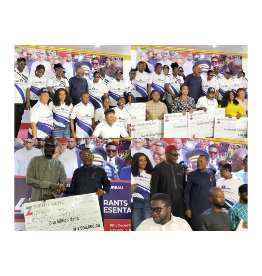 Carnival Calabar 2025: Gov Otu Splashes Several Millions of Naira As Grants to Hotels, Restaurants, Bars in C'River