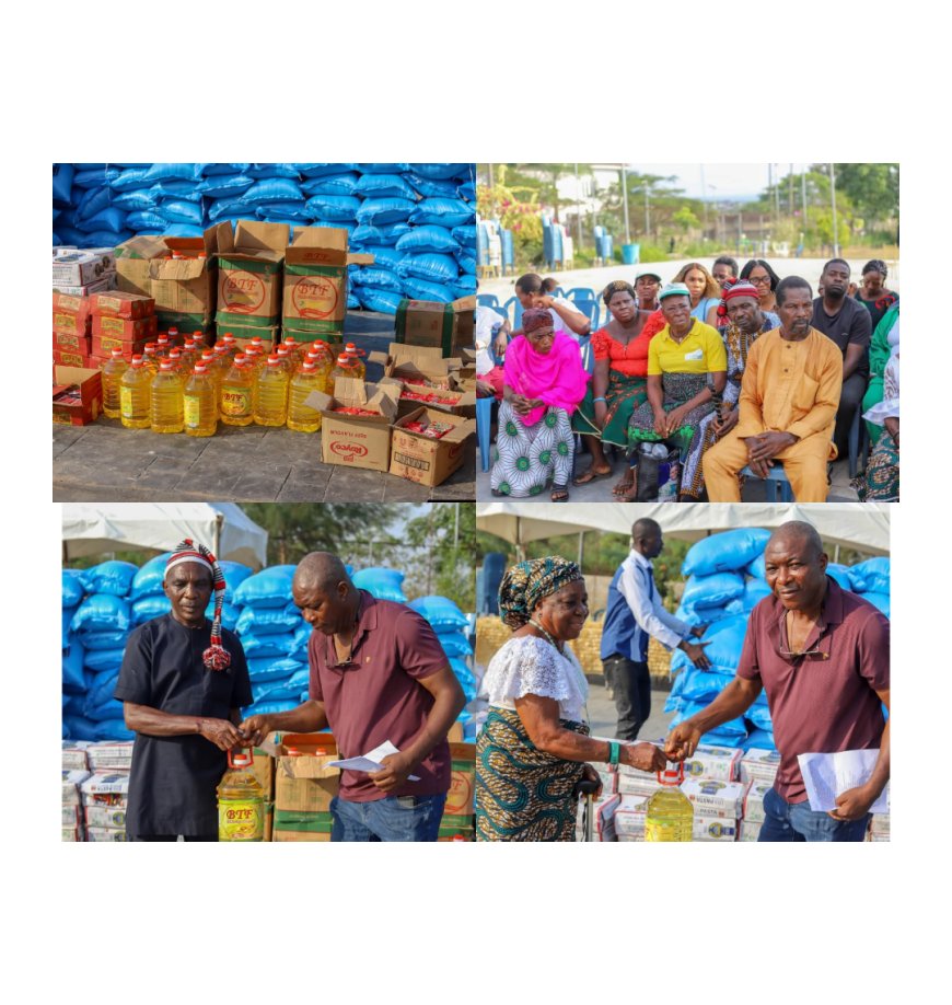 Yuletide: Rep Igariwey, NEMA Distribute Relief Materials to Flood Victims in AFIKPO North Communities