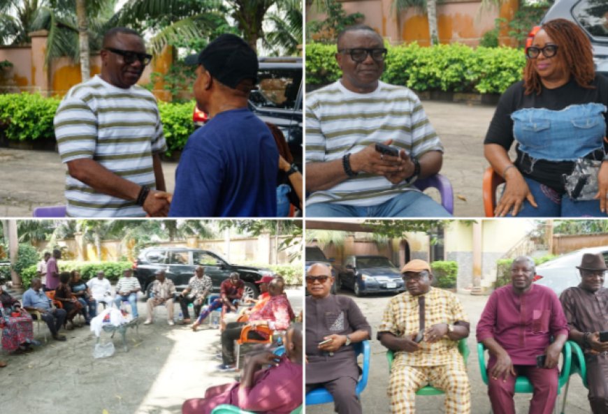 Duke Celebrates Christmas with Assembly Colleagues, Shares Cash,Gifts