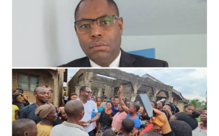 NIGERIAN CANADA-BASED PRINCEWILL OGBAN GIFTS CASH TO APC STAKEHOLDERS, WOMEN, VULNERABLE PERSONS IN EREI NORTH COMMUNITY