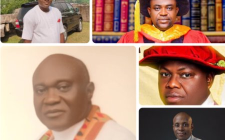 UNICAL VC Appoints Prof. Iyorza, Ekpe, Okon, Ngwu, Mensah, Ogar As Pioneer Departmental Heads in Faculty of Communication, Media Studies