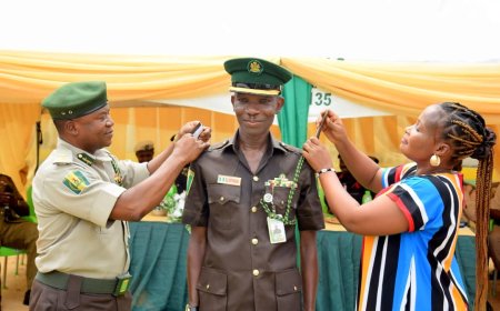 PRESS RELEASE: CROSS RIVER STATE COMMAND NCoS CELEBRATES, DECORATES 225 OFFICERS