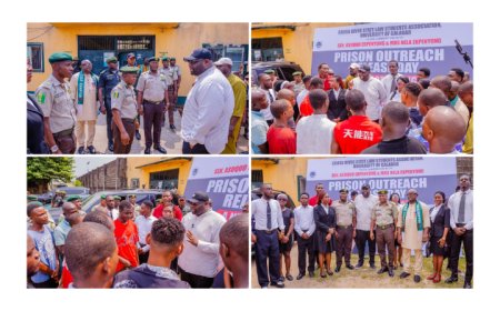 Senator Asuquo Ekpenyong’s Prison Outreach Frees Over 15 Inmates in Cross River