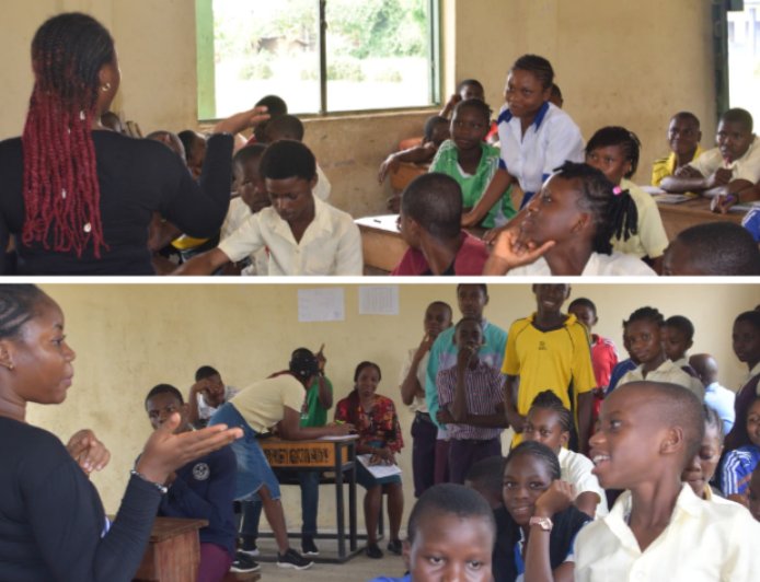 GPI Calabar Extends Life Skills, SRHR Outreach to Akpabuyo School