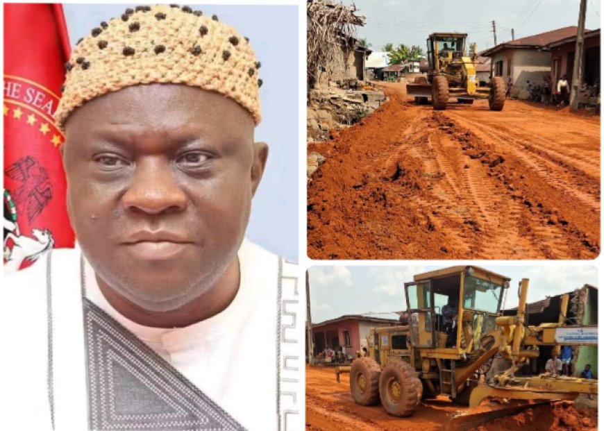 Senator Eteng Williams Inaugurates Mkpani Road Project to Boost Rural Development