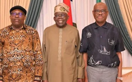 Rivers Crisis: Tinubu Intervenes,  Tells Fubara to Recognise FCT minister as ‘Political Leader’