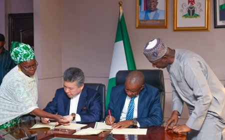 Nigeria Signs MoU with Asian Economic Development Committee to Boost Electric Vehicle Manufacturing