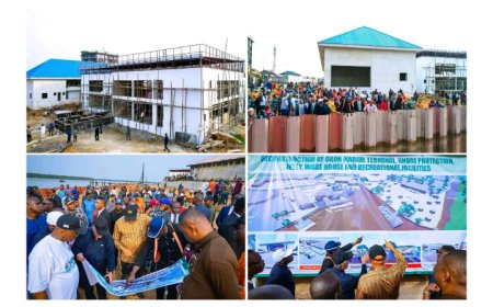 GOV. ENO COMMENDS JMK COMPANY LTD ON QUALITY JOB DELIVERY AT JETTY TERMINAL AND SHORE PROTECTION PROJECT IN ORON