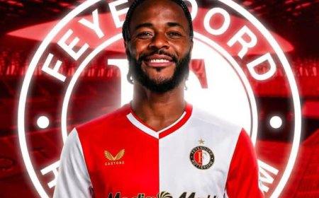 Raheem Sterling joins Dutch club Feyenoord on free transfer.