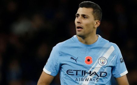 Rodri charged by FA over referee comments after Spurs draw