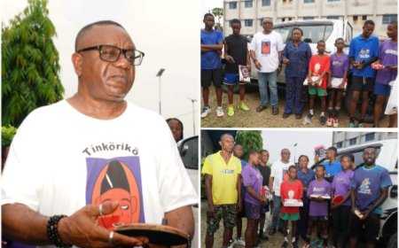 Canaan Table Tennis Club Chairman Supports Cross River Table Tennis Team With Items Worth Over N3 Million Ahead of Niger Delta Games