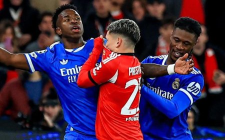 Real Madrid Send Evidence To UEFA Regarding Vini Jr. Case