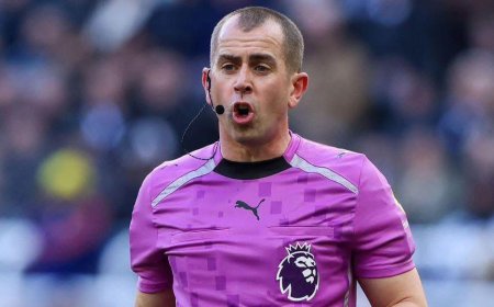 Peter Bankes to Referee Tottenham vs Arsenal in North London Derby