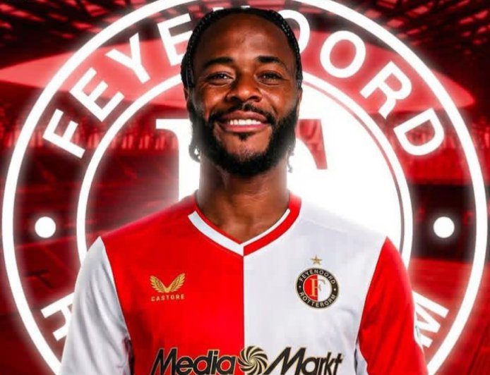 Raheem Sterling joins Dutch club Feyenoord on free transfer.
