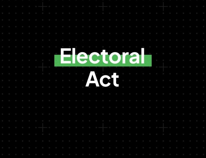 See Comprehensive Public Guide of  Electoral Act 2026