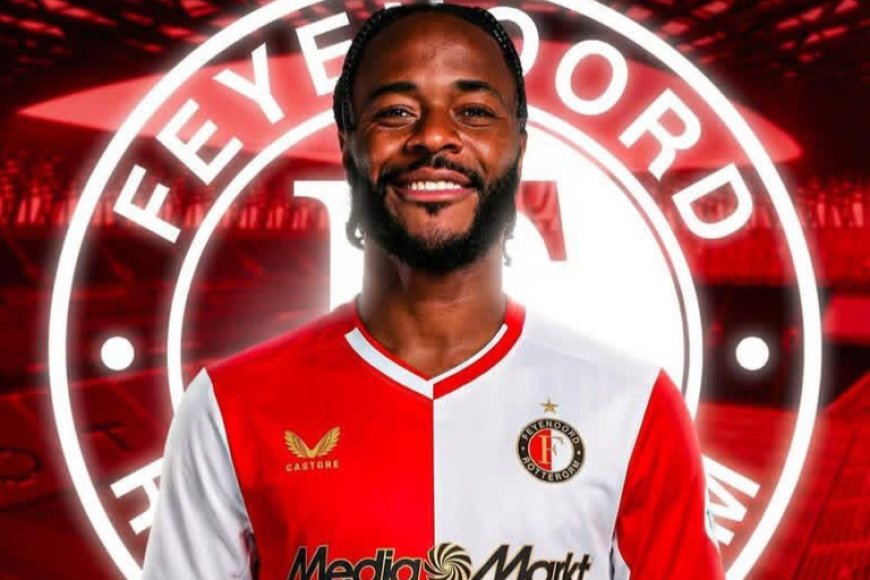 Raheem Sterling joins Dutch club Feyenoord on free transfer.