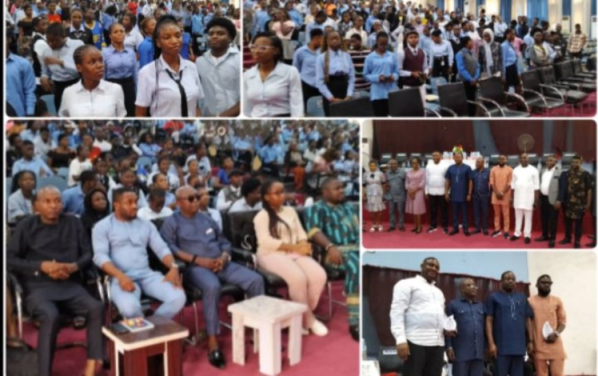 UNICAL: Faculty of Communication And Media Studies Holds Orientation For Fresh Students As Dean, HoDs  Preach Ethical Behaviour