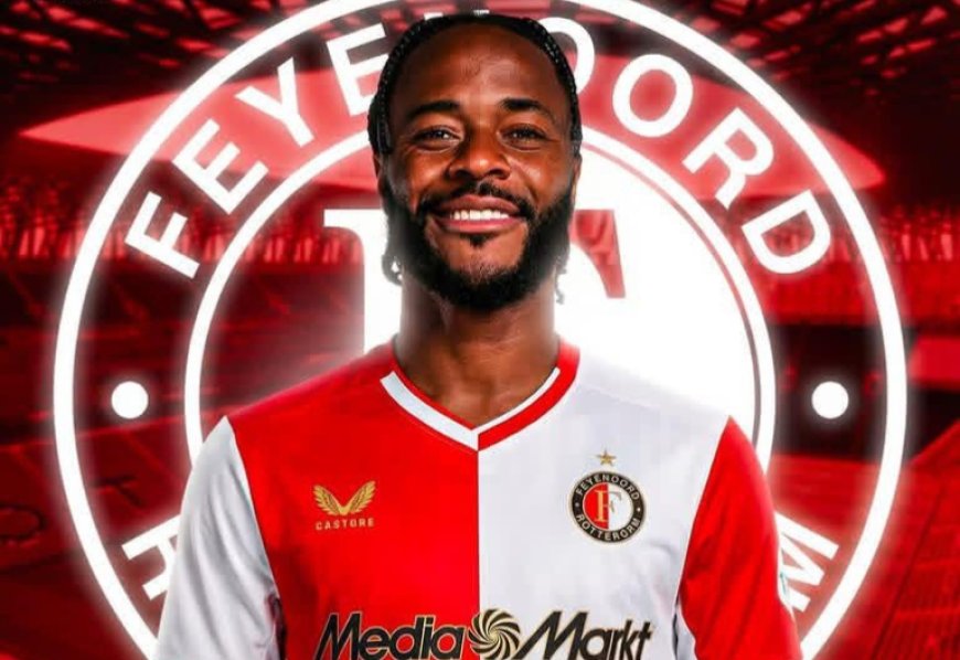 Raheem Sterling joins Dutch club Feyenoord on free transfer.