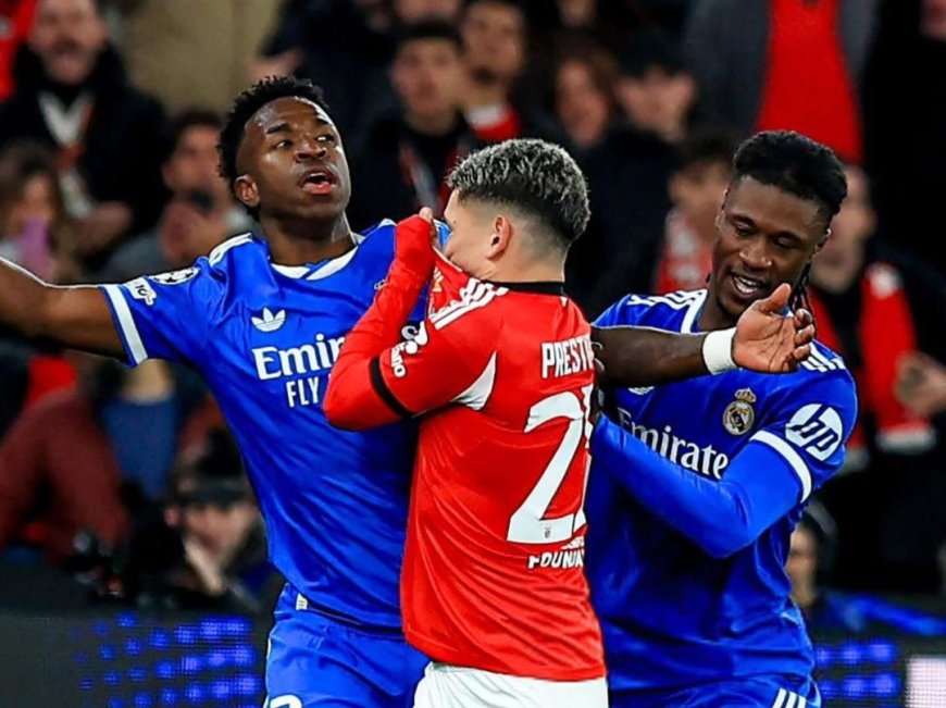 Real Madrid Send Evidence To UEFA Regarding Vini Jr. Case