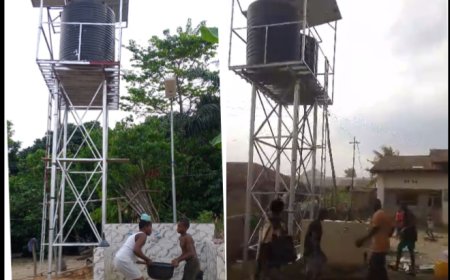 Lawmaker Delivers Two Solar Powered Boreholes in Ikom Communities