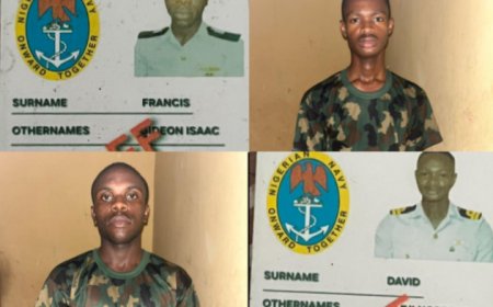 Navy arrests two military impersonators in Calabar