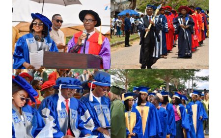 UNICROSS VC Charges Students on Academic Excellence As Varsity Holds 24th Matriculation Ceremony