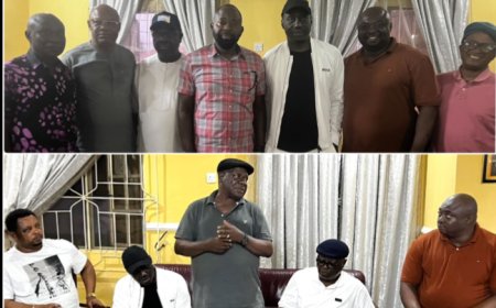 2027: Jarigbe Begins  Consultations With C'River North Stakeholders, Visit to Obudu Chairman