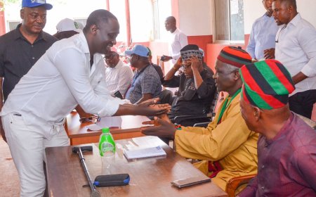 2027: Jarigbe Seeks Re-Election, Promises More Projects, Better Welfare