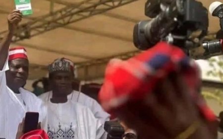 Kwankwaso Joins ADC, Receives Membership Card in Kano