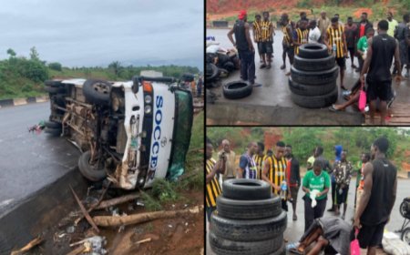 Rovers FC involved in Bus Accident, Players Injured, One in Critical  Condition