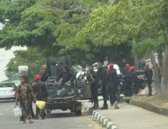 BREAKING: C'River Police Crack Down on Opposition, Seal Off ADC Membership Mobilisation, Registration Venue in Calabar